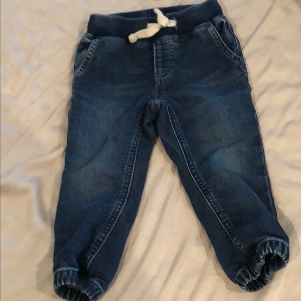 Denim jogger jeans
